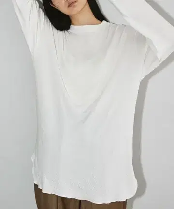 TODAYFUL Doubleface Slit Long T-Shirts