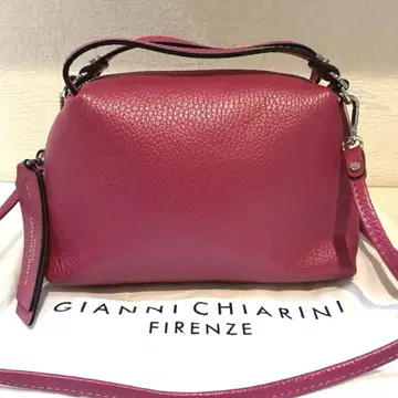 [ 컨디션 최상 ] GIANNI CHIARINI 알리파 S 숄더백 핑크