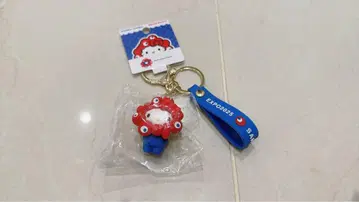 오사카 엑스포 산리오 키티 미야쿠미야쿠 콜라보 키링 엑스포 한정판