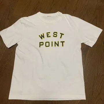 WEST POINT T셔츠 화이트