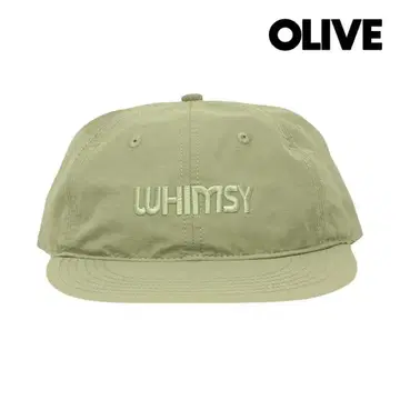 WHIMSY 올리브색 캡