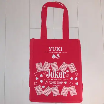 초특급 유키 투어 굿즈 Joker 토트백