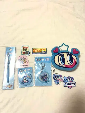 엔젤 블루 캐릭터 굿즈 세트 나카무라 군