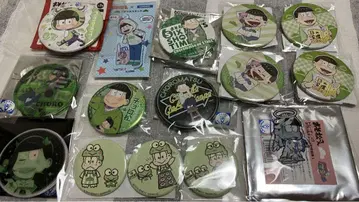 오소마츠 6쌍둥이 쵸로마츠 캔뱃지 외 세트
