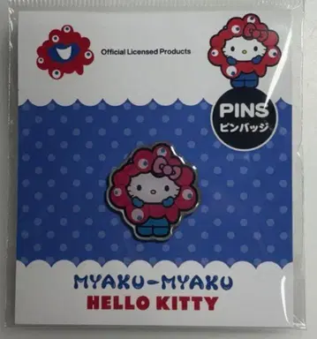 오사카 간사이 만박 핀 배지 키티