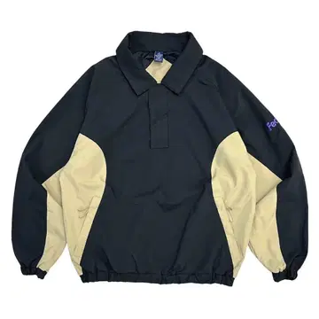 90s 빈티지 나일론 풀오버 FedEx 기업 로고 와이드 테크 계열