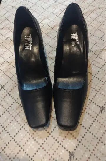 블랙 하이힐 23cm
