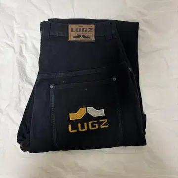 LUGZ 블랙 데님 카고 팬츠