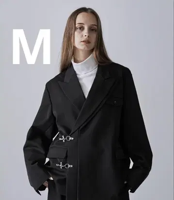 CLEL 프라임 TR 더블 라펠 테일러드 자켓 블랙 M