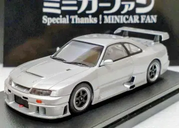 초레어 NISMO GT-R LM Silver 미니카 팬 한정판