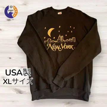 JERZEES USA 뉴욕 맨투맨 XL 블랙