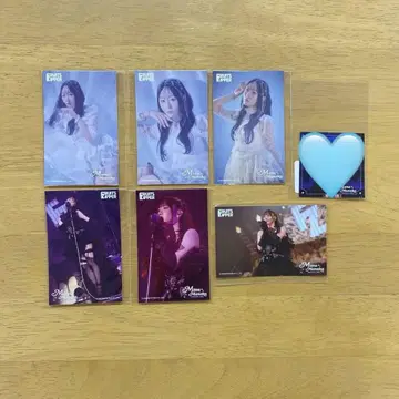 FRUITS ZIPPER 마나카 마나 생탄 복권 트레이딩 카드 6종 세트