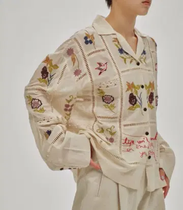 TODAYFUL Embroidery Patchwork Shirts