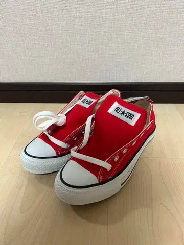 CONVERSE ALL STAR 레드 스니커즈