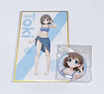 사키 온라인 복권 소노죠지 레이 캔뱃지&색지 세트