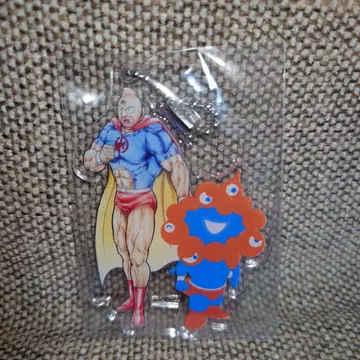 오사카 만박 근육맨 미야쿠미야쿠 콜라보 아크릴 키링