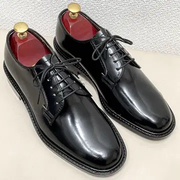 [ 새상품급 ] DANAWAY 플레인토 더비 블랙 24EEE 가죽 신발