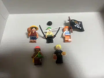 LEGO 원피스 미니 피규어 밀짚모자 일당