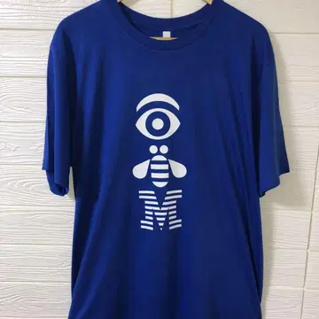 IBM 기업 로고 셔츠 2XL 블루