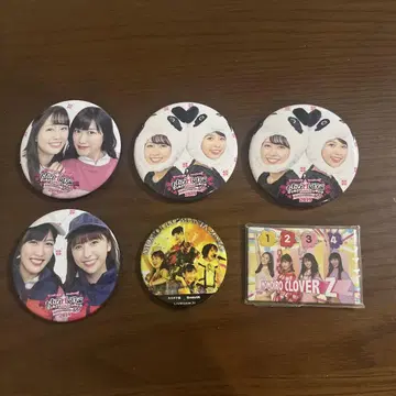 모모이로 클로버 Z 캔뱃지 6개 세트