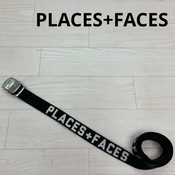 PLACES+FACES 플레이페이 로고 GI 벨트