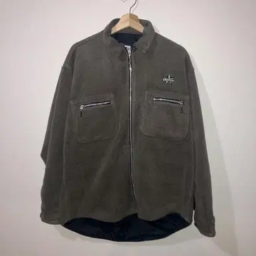 90s SESSIONS 플리스 오버 셔츠
