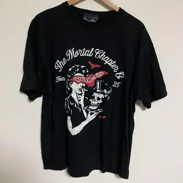 새상품급 DIR EN GREY TOUR25 티셔츠 블랙 XL V