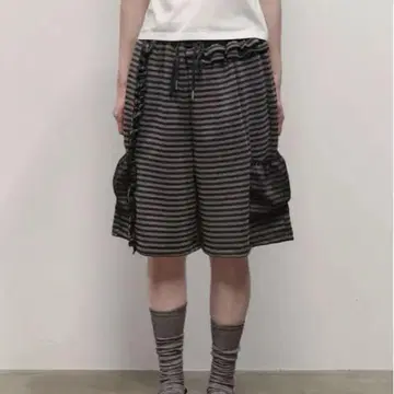 typeservice Mixed Pattern Ruffled Pants