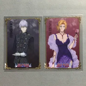 BLEACH 이치마루 긴 마츠모토 란기쿠 web 복권 클리어 비주얼 시트