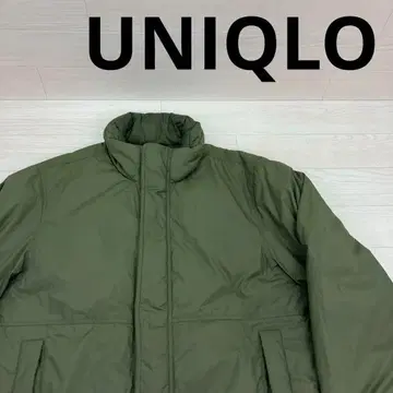 유니클로 올드 유니클로 충전솜 블루종 구형 택