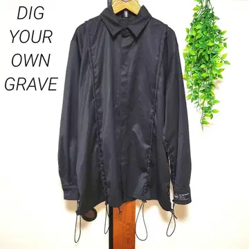 DIG YOUR OWN GRAVE 디그유어오운그레이브 블루종 블랙