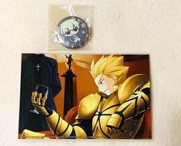 fate 길가메쉬 엽서 포스카 배지