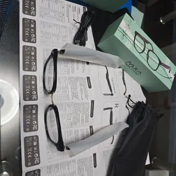 PAXA-S7 PRO 블랙 PC 안경