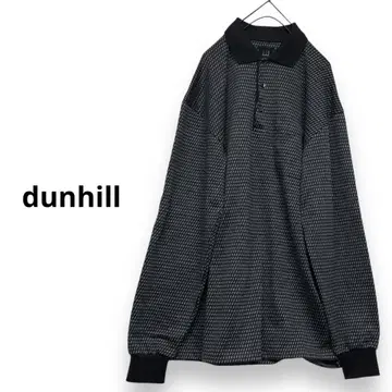 dunhill 울 피케 셔츠 이탈리아제 바즈아이 올 패턴