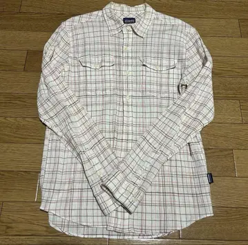 파타고니아 셔츠 오가닉 코튼 체크 긴팔