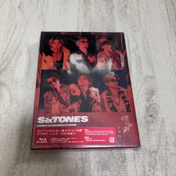 SixTONES 관성 법칙 라이브 Blu-ray 초회반