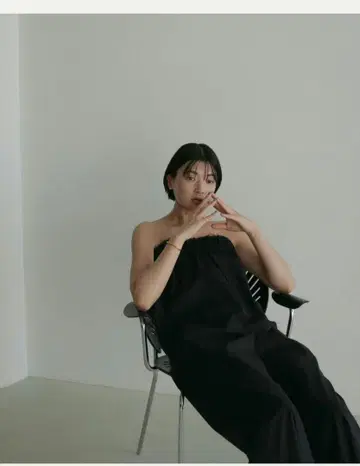 anuke 컷오프 베어 콤비네이존 블랙 사이즈 36