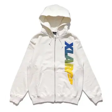 X-Large 엑스라지 지퍼 후드티 화이트 L 사이즈