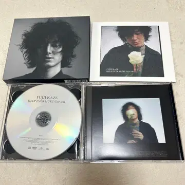 초회반 후지이 카제 HELP EVER HURT NEVER 2CD