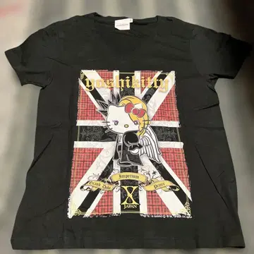 Yoshikitty 블랙 여성용 T셔츠 M