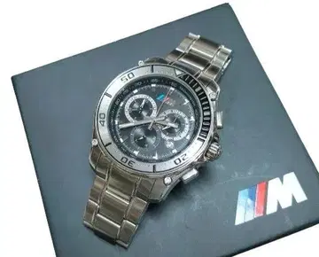 새상품급 BMW Group BMW M 스포츠 크로노그래프 손목시계 작동품