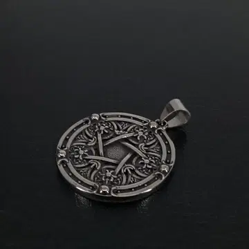 실버 펜던트 목걸이 바이킹 룬 은 빈티지