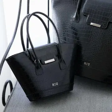 R짱 Riu 오노 아카리 2way 악어 가죽 핸드백