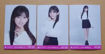 이케다 에이사 어깨 트임 상의 노기자카46 브로마이드