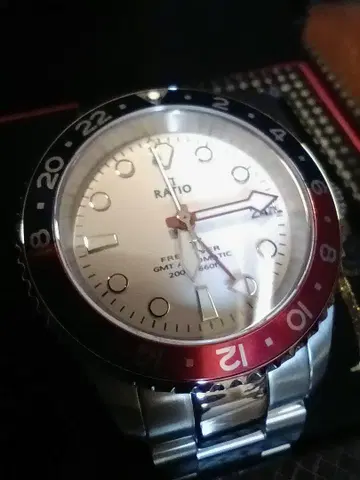 RATIO NH34 무브먼트 다이버즈 GMT