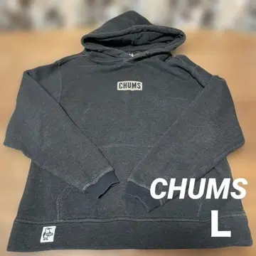 CHUMS 남성용 미니 로고 후드티 L 사이즈