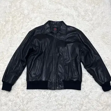 Y2K 새상품급 REDOX LL 가죽 자켓 천연 가죽 90's 블랙