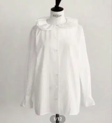 미사용 ohga WAFFLE BLOUSE 와플 블라우스