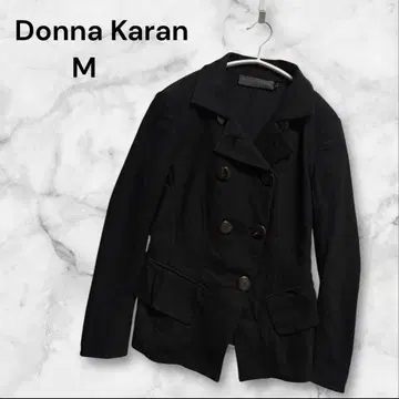 Donna Karan 블랙 테일러드 자켓 M