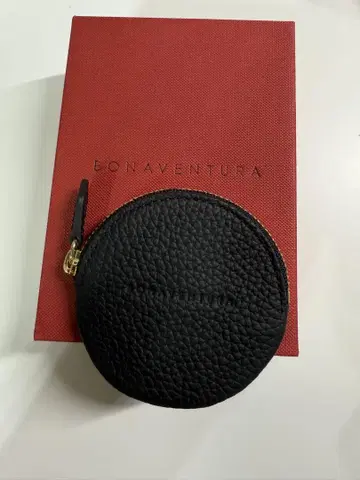 BONAVENTURA 블랙 코인 케이스
